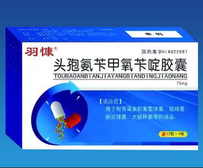 头孢氨苄甲氧苄啶胶囊产品介绍与招商政策